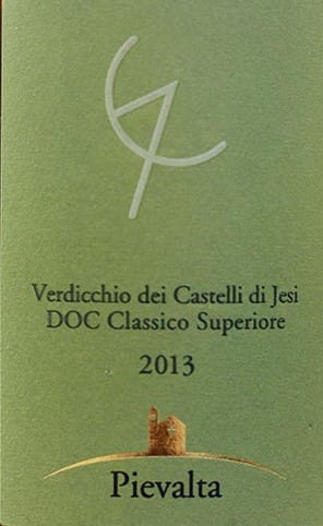 Pievalta Verdicchio dei Castelli de Jesi