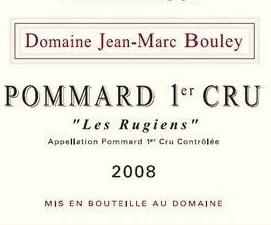 Dom. Jean-Marc Bouley 1er "Les Rugiens"