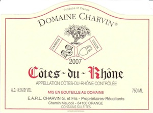 Dom. Charvin Cotes-du-Rhone