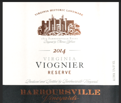 Barboursville Viognier Reserve