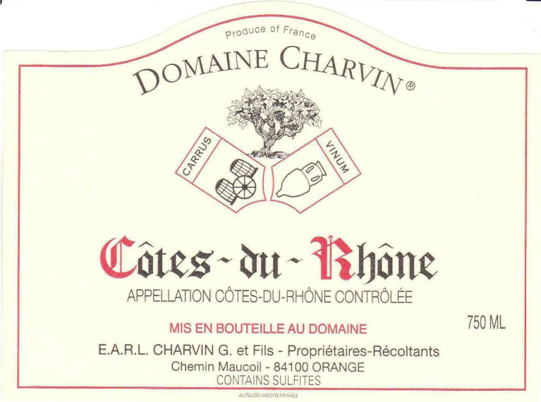 Domaine Charvin Cotes-du-Rhone
