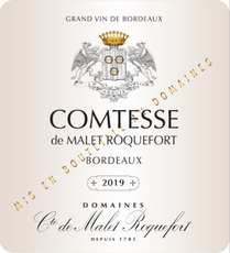 Comtesse de Malet Roquefort Bordeaux Blanc