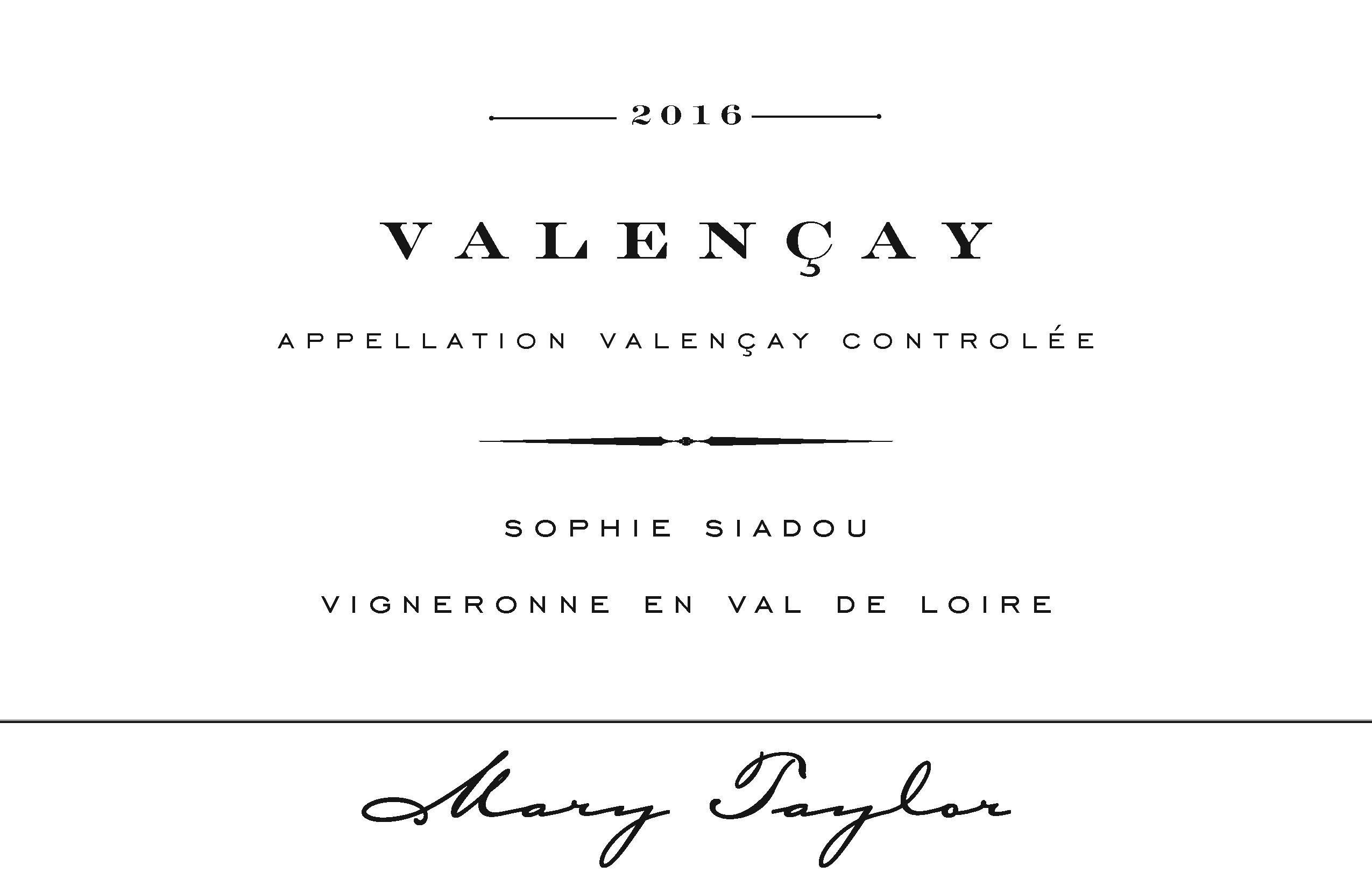 Mary Taylor Valencay
