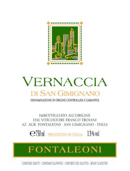 Fontaleoni Vernaccia di San Gimignano