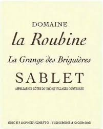 Dom. la Roubine Sablet La Grange des Briguiere