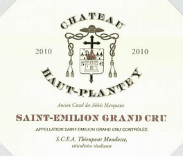 Ch. Haut Plantey, Saint-Emilion Grand Cru