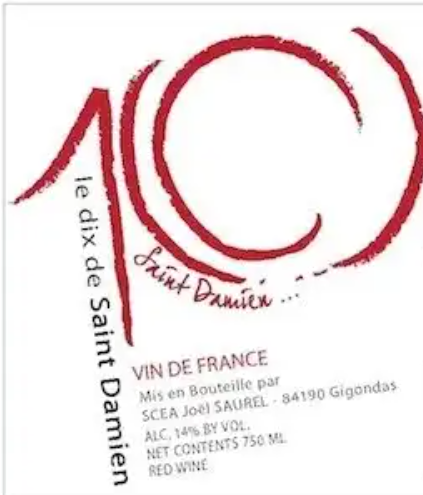 Dom. Saint-Damien Le Dix de Saint Damien