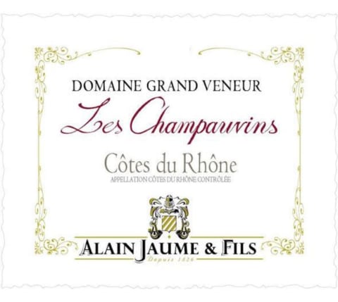 Dom. Grand Veneur "Les Champauvins"